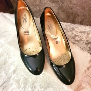 Black Patent Leather Heels